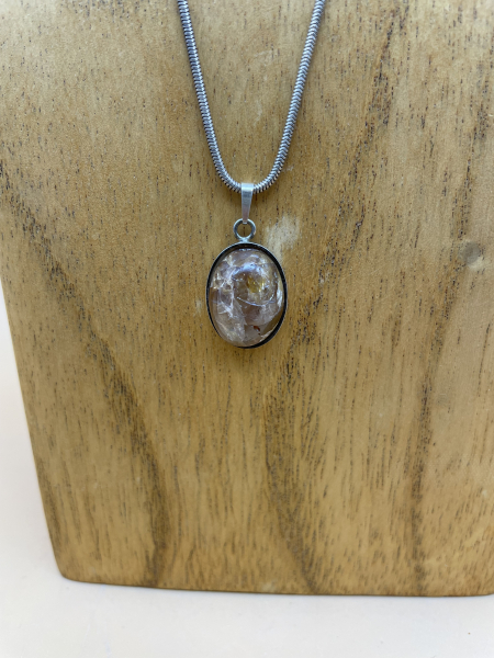 Echter Zirkon in Silberfassung